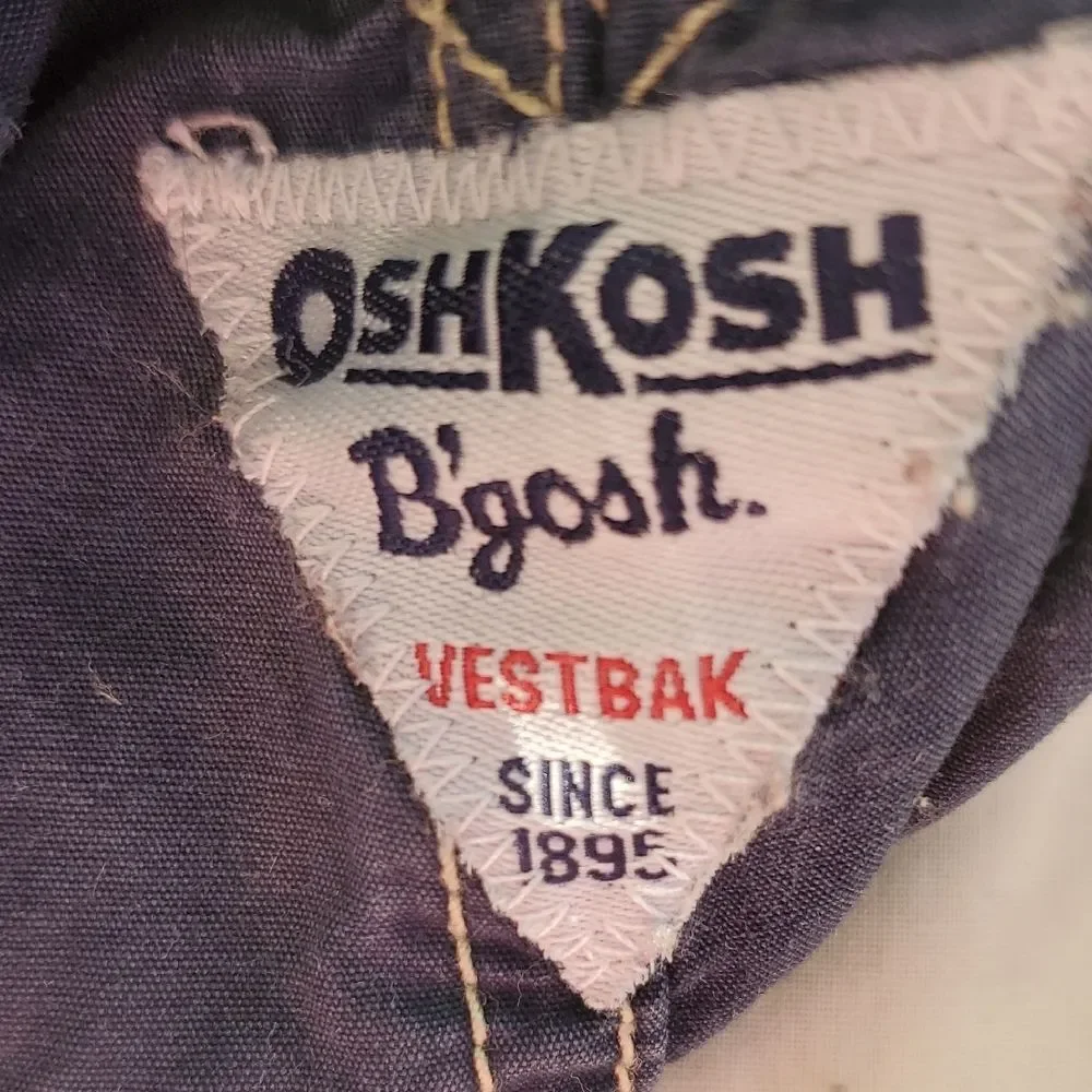 OshKosh B'gosh 18 Months Dark Blue Toddler Overalls 🌏5/$10🌏